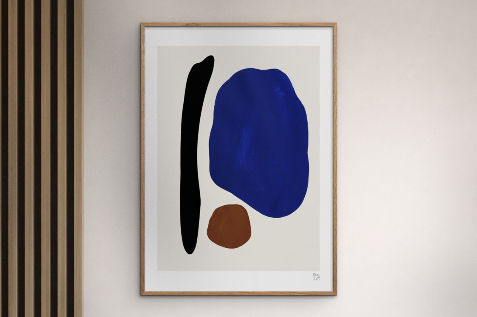 Poster & Frame アートポスター 30×40cm Composition no.1 北欧