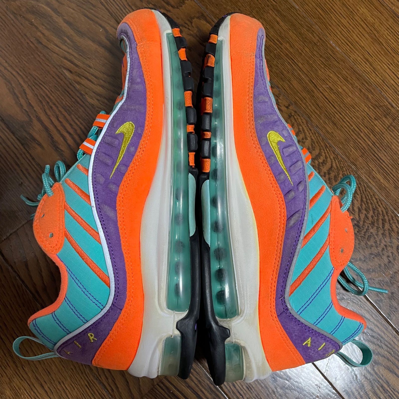 送料込 nike air max 98 qsメンズ