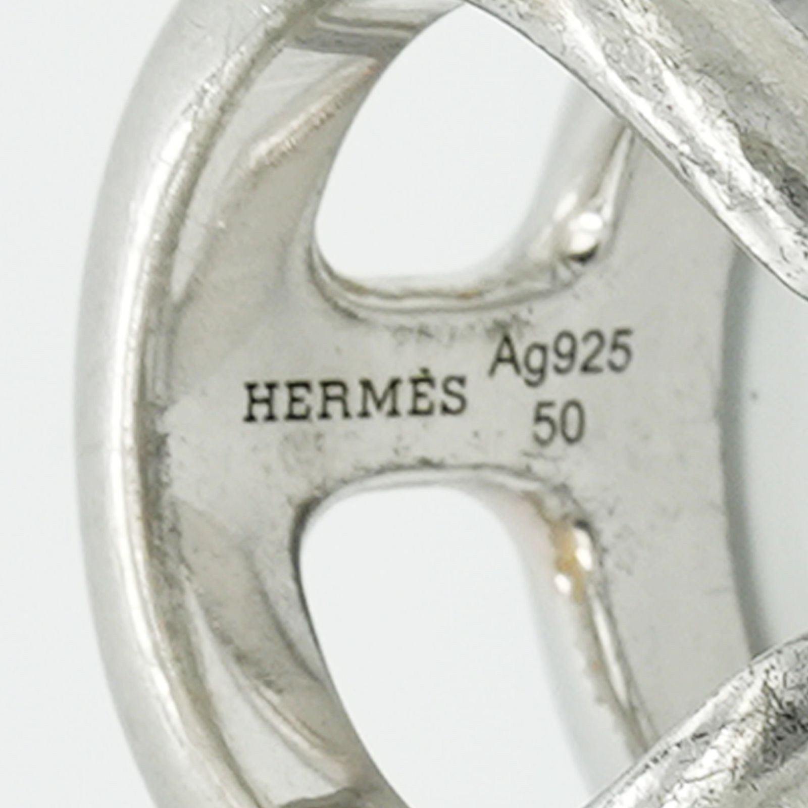 HERMESエルメス 新品 オスモズ リングGM50 10号 HERMES - 【新品・未使用品】エルメス オスモズ リング GM 50