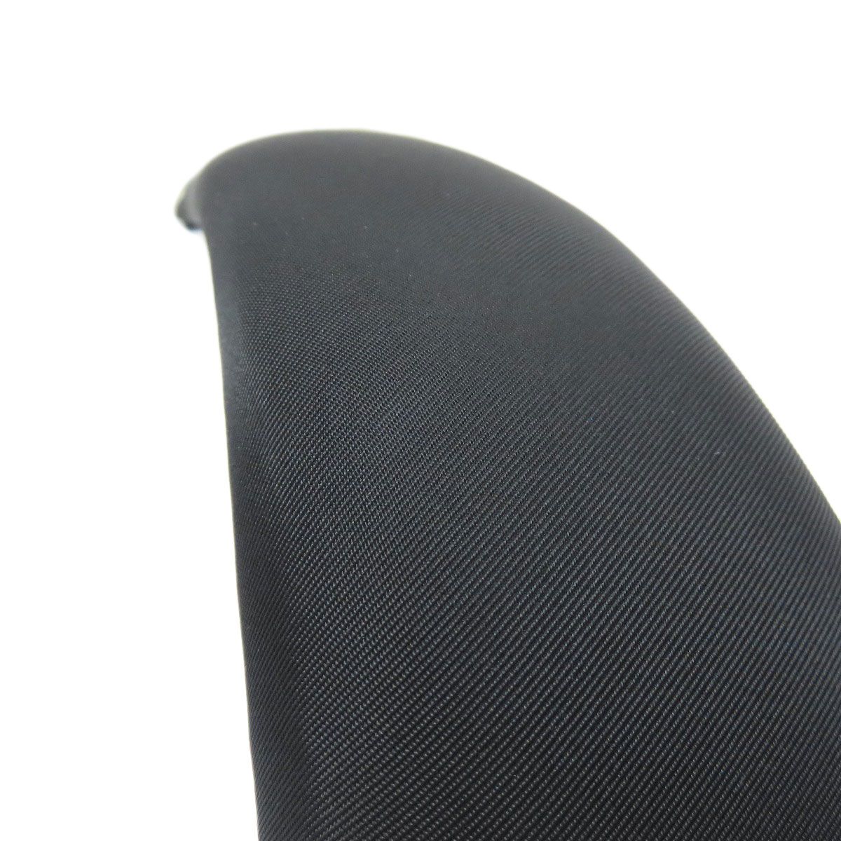 PRADA プラダ カチューシャ ロゴ金具 ヘア ナイロン レディース DECORATOM_COM_BR