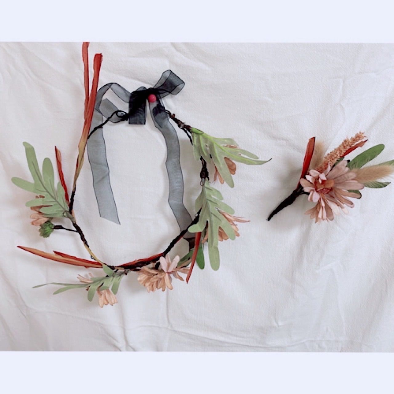 中国少数民族（苗族）のお花嫁さんが結婚式で被る刺繍布 中国 少数