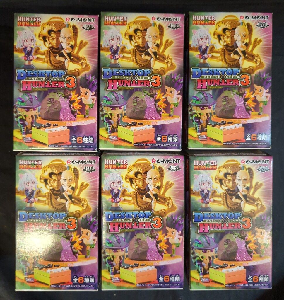 リーメント DesQ DESKTOP HUNTER 3 全6種セット デスクトップハンター3