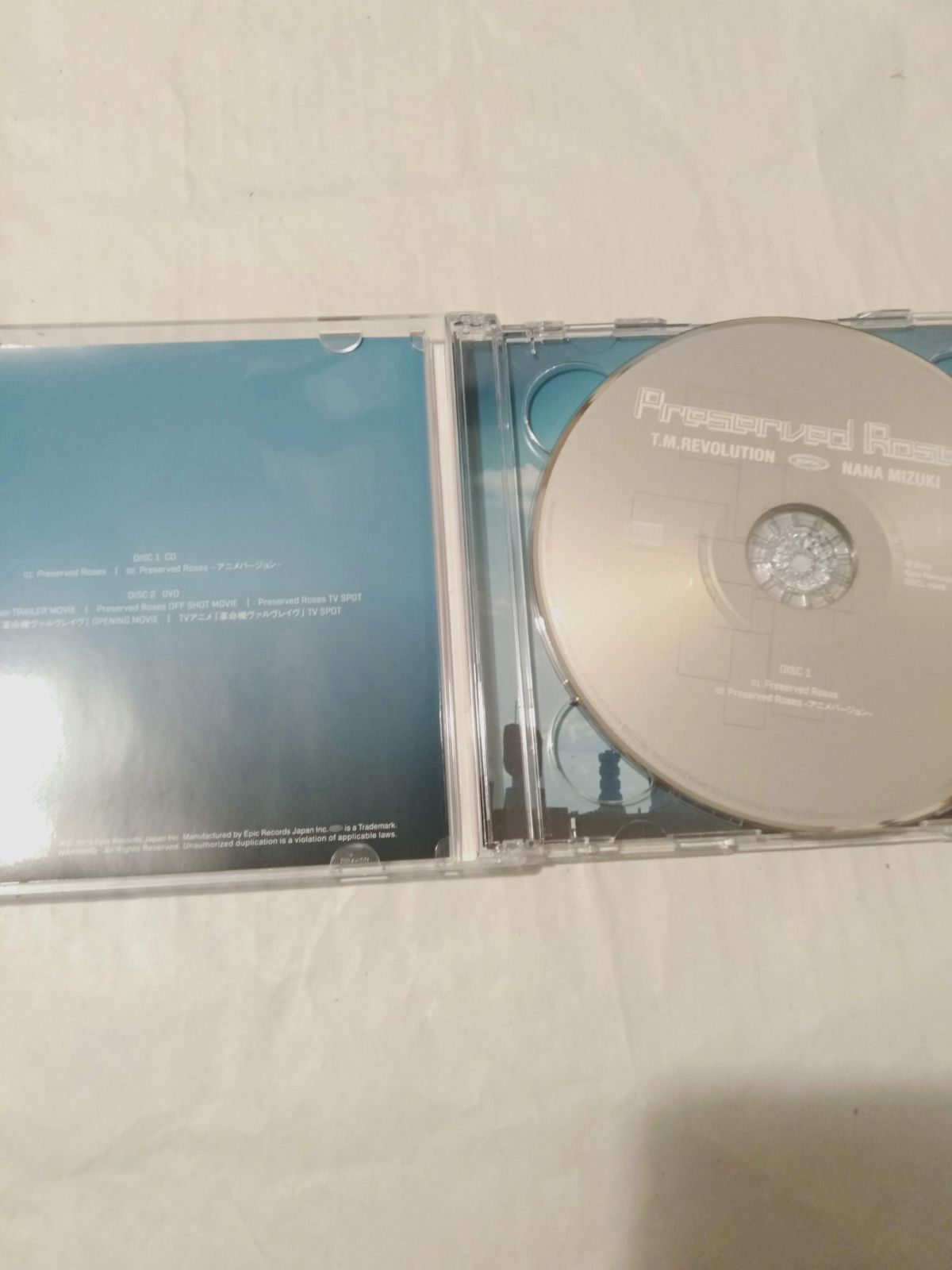 CD(DVD付)】Preserved Roses(初回生産限定盤) T.M.Revolution