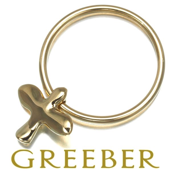 ティファニー リング バードクロス 12.5号 K18YG #170107 - メルカリ 