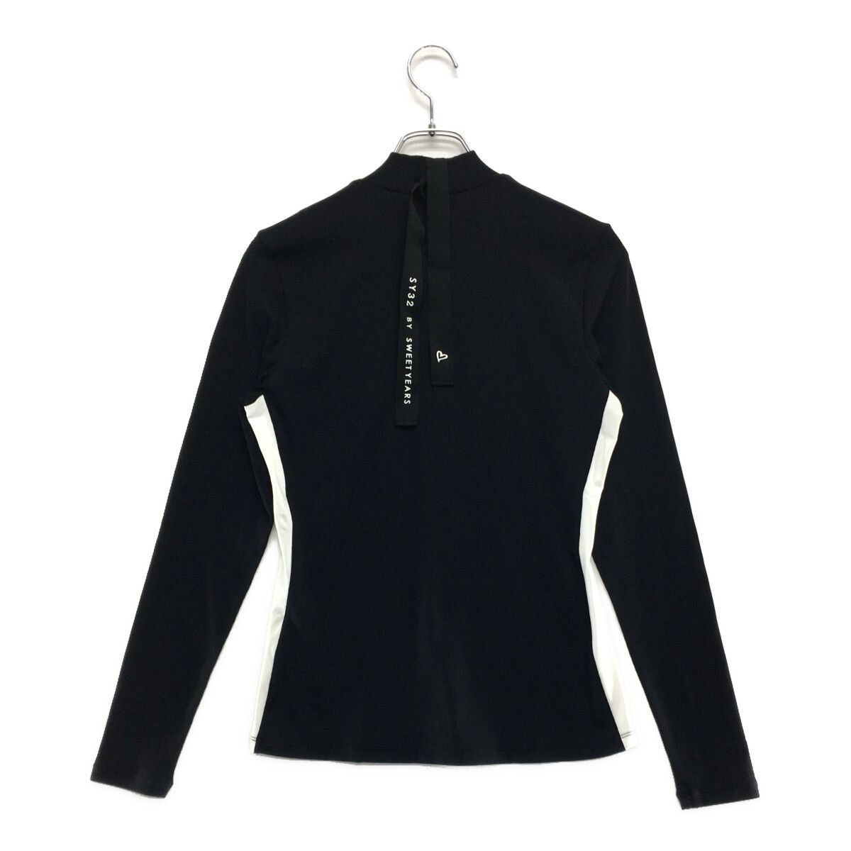 SY32 BY SWEET YEARS - coco 未使用品 エスワイサーティトゥバイスィートイヤーズ SY32 by SWEET YEARS レディース 長袖シャツ M 黒 ブラック  裏起毛 SY32 by SWEET YEARS‐ エスワイサーティトゥバイスィート