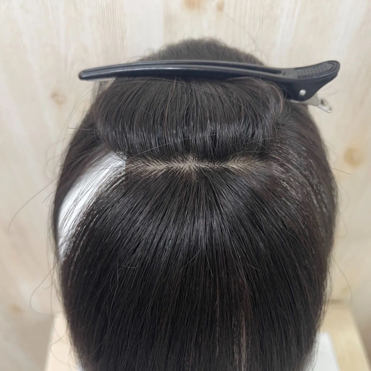 カット調整済み部分ウィッグ