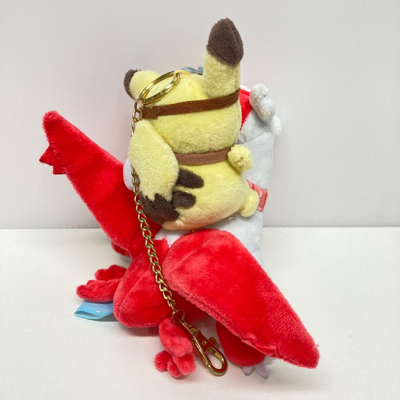 ポケモン ピカチュウ ラティアス・ラティオスに乗って ぬいぐるみ 2体