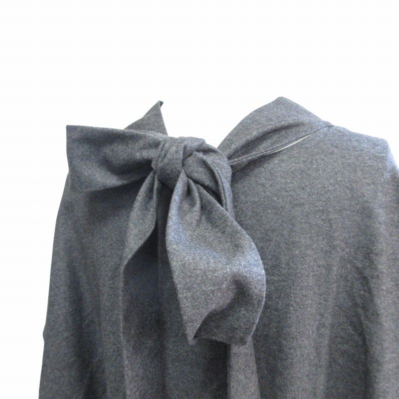 イヴサンローラン YVES SAINT LAURENT 07AW 美品 Wool midlength dress 