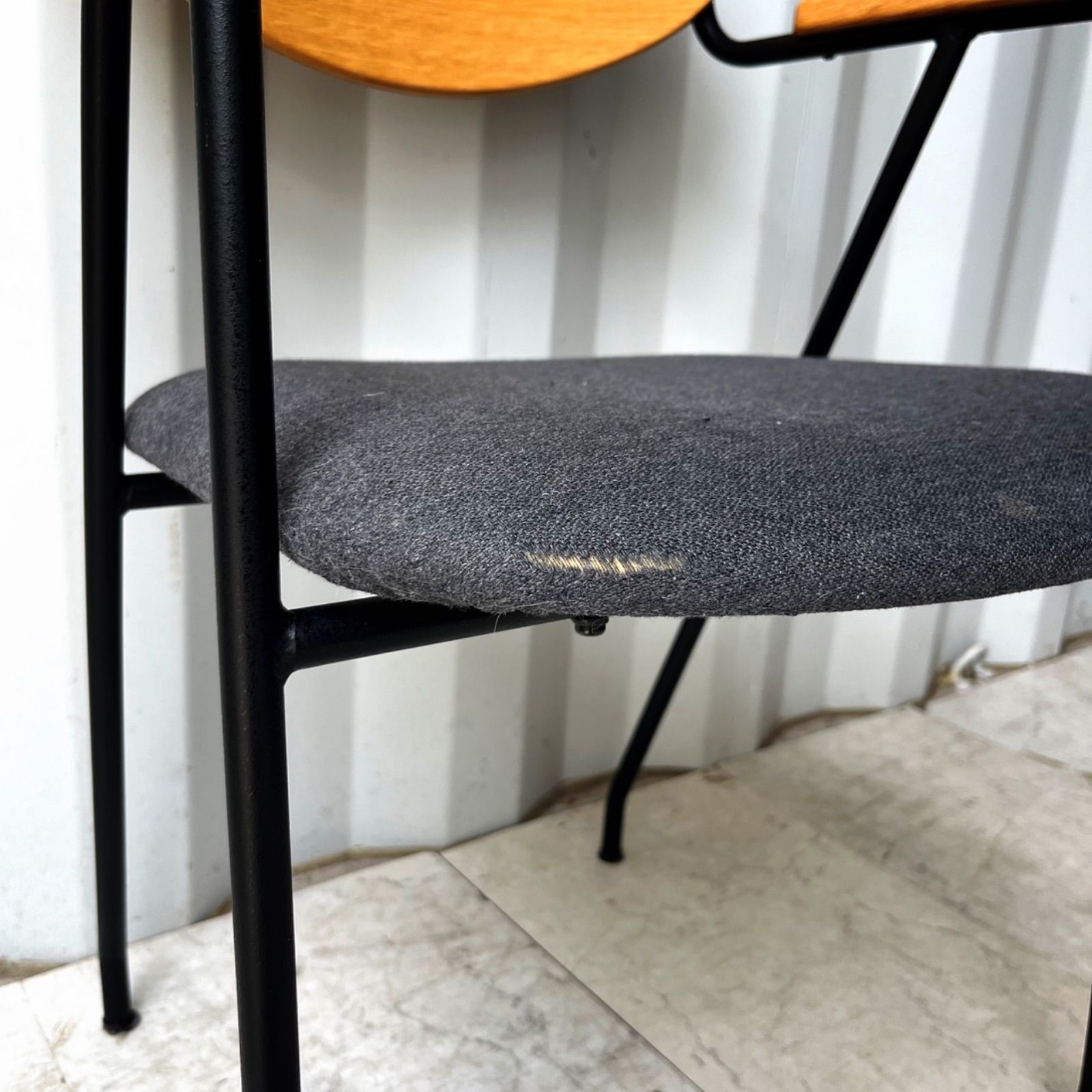 取付無料！イデー DJANGO ジャンゴアームチェア おしゃれダイニングチェア✨ 受注生産品】DJANGO ARM CHAIR Black｜リビング・ダイニング