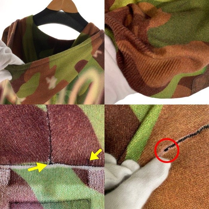 MARK&LONA マークアンドロナ Wile E Camo Cashmere Sweater