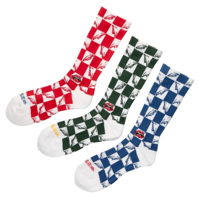 クロムハーツ CHOMPERチョンパー3パックソックス靴下 メンズ M