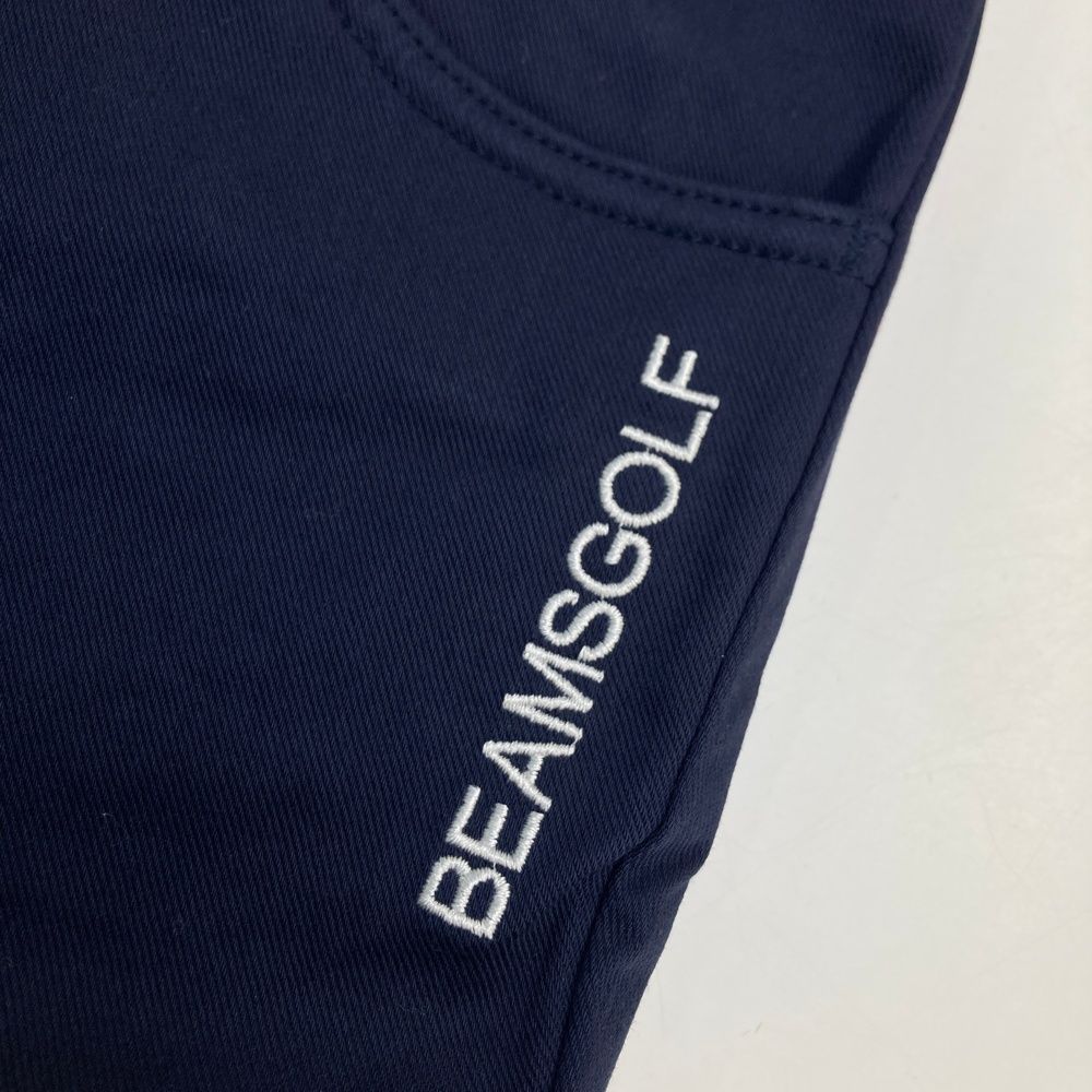 サイズ：S BEAMS GOLF ビームスゴルフ ストレッチパンツ ネイビー系