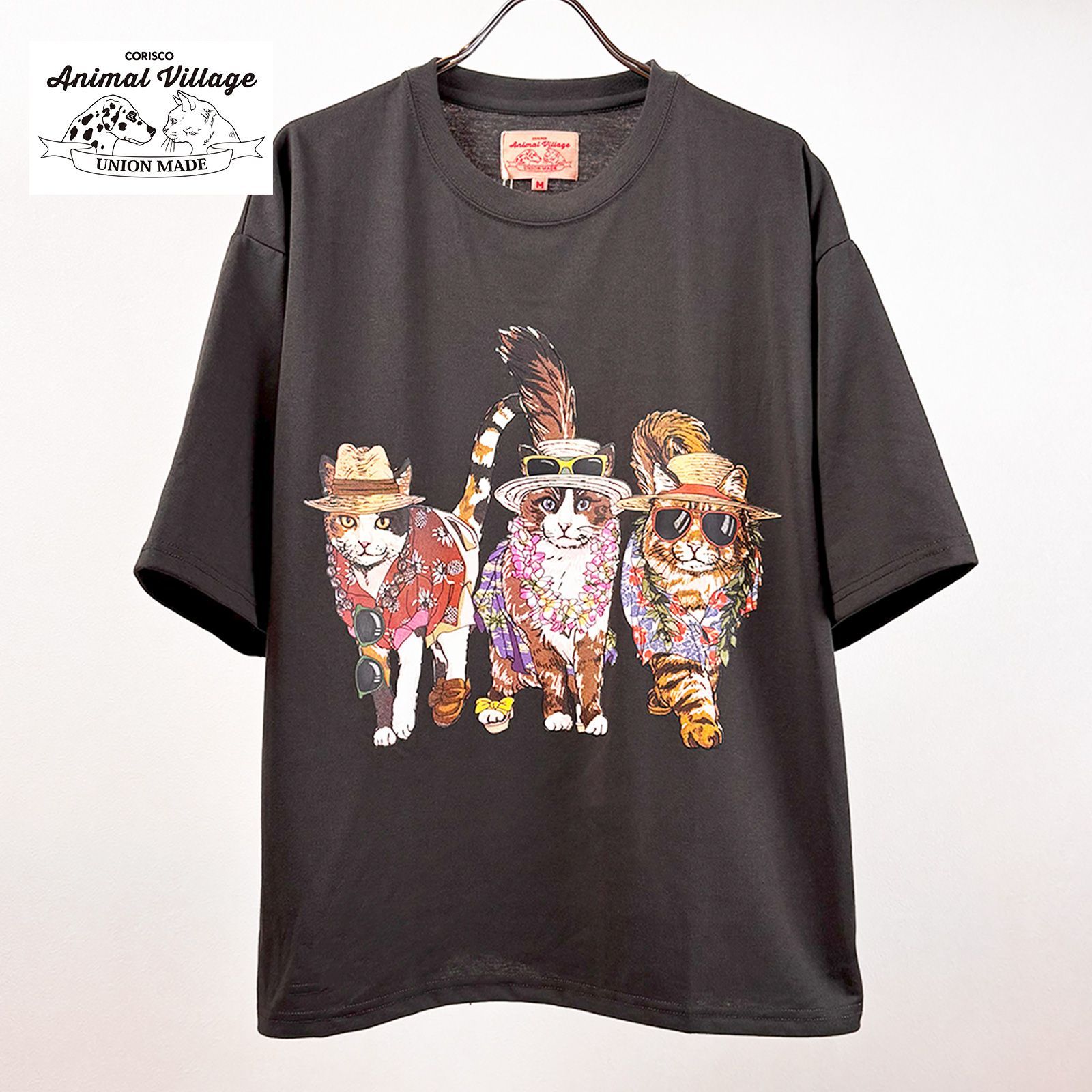 T3681 アニマル infini-t アートスウェット 犬 猫 T3681 アニマル infini-t アートスウェット 犬 猫 トップス