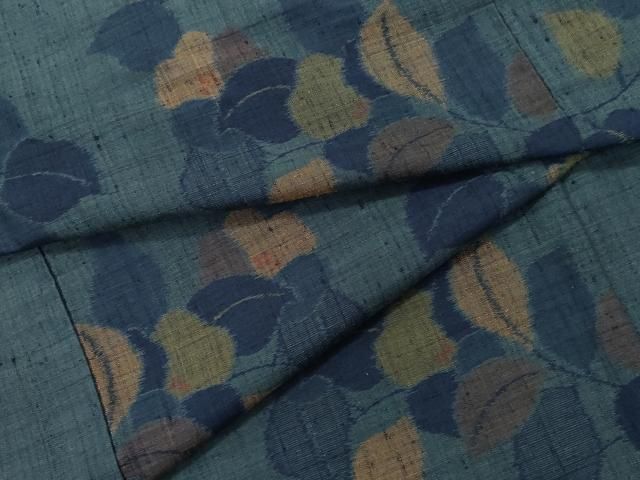 平和屋着物○小千谷紬 草花文 正絹 逸品 CAAV6786vf - メルカリ 