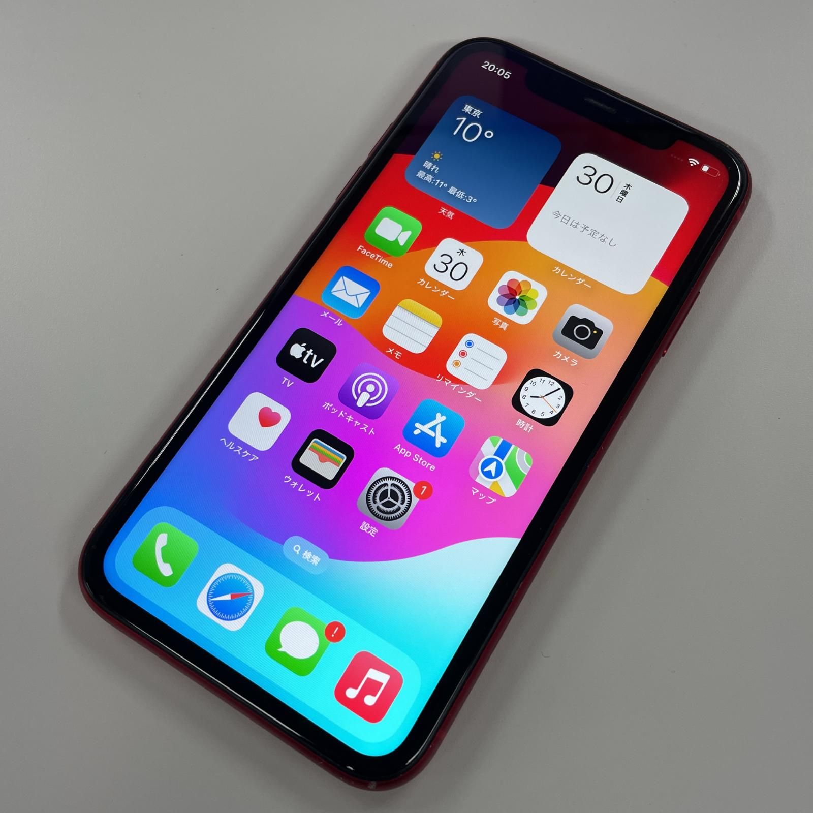 softbank iPhone 11 64GB レッド