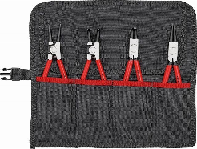 クニペックス(KNIPEX)スナップリングプライヤー4本セット 001956