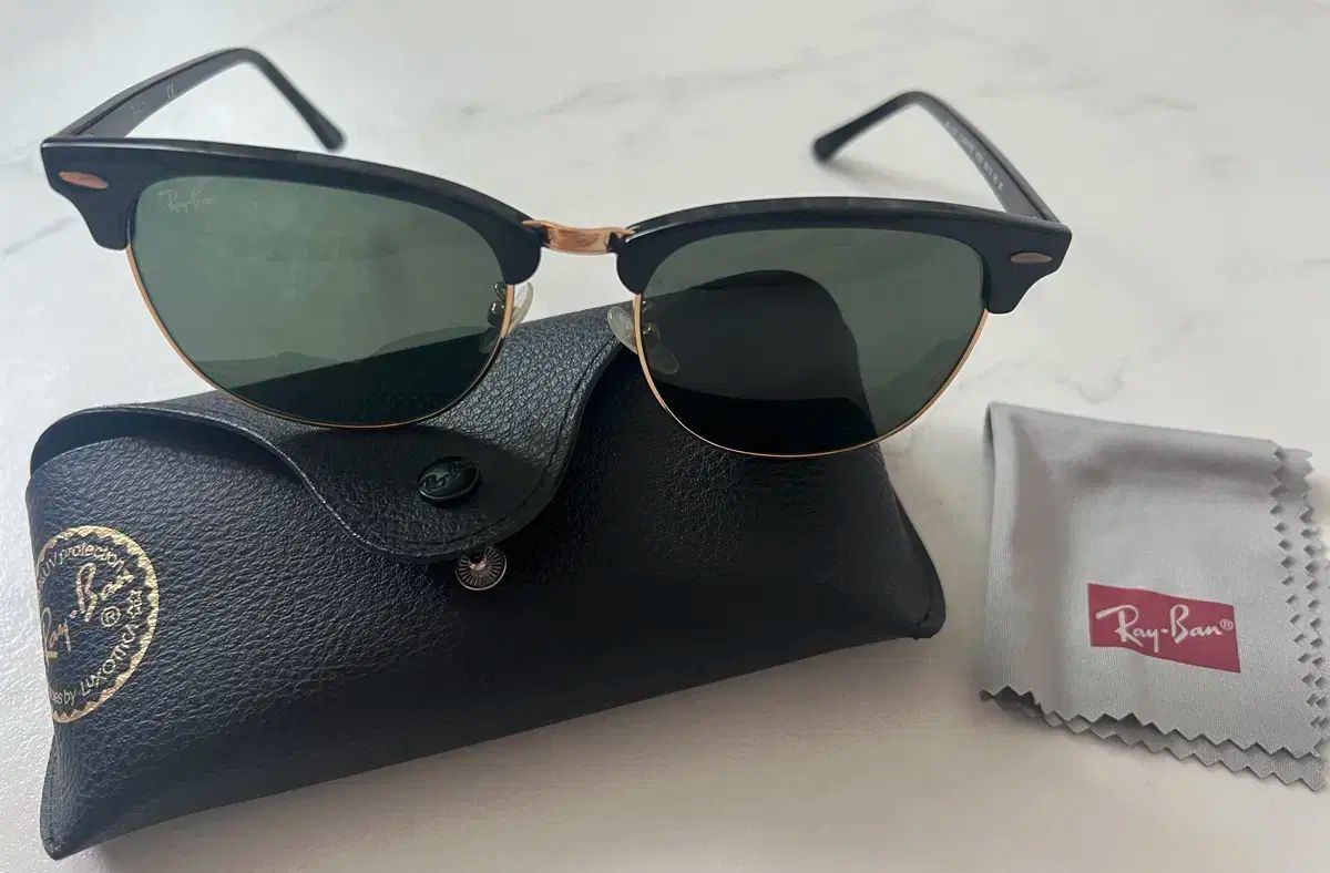 Ray-Ban レイバン クラブマスター ブローフレーム 55 サングラス ユニセックス