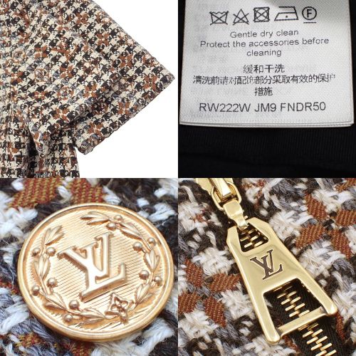 LOUIS VUITTON(ルイ・ヴィトン) モノグラム ツイード ワンピース  