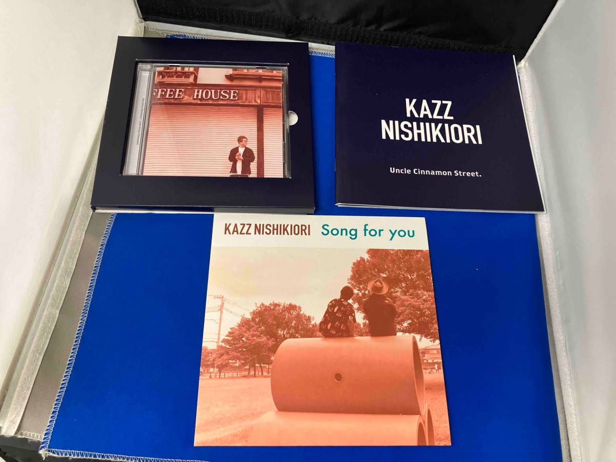 邦楽 KAZZ NISHIKIORI Cafe Uncle Cinnamon BOX 邦楽CD KAZZ NISHIKIORI(錦織一清) Cafe Uncle Cinnamon BOX