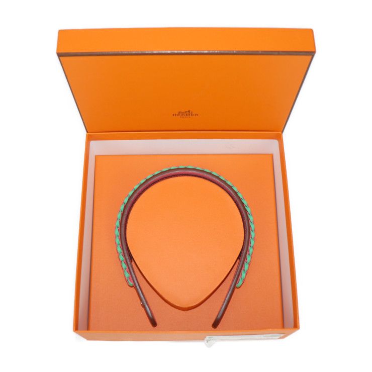 【ポイントになる色が◎】HERMES グレンダ ヘッドバンド HERMES エルメス グレンダ ヘアバンド その他ファッション雑貨