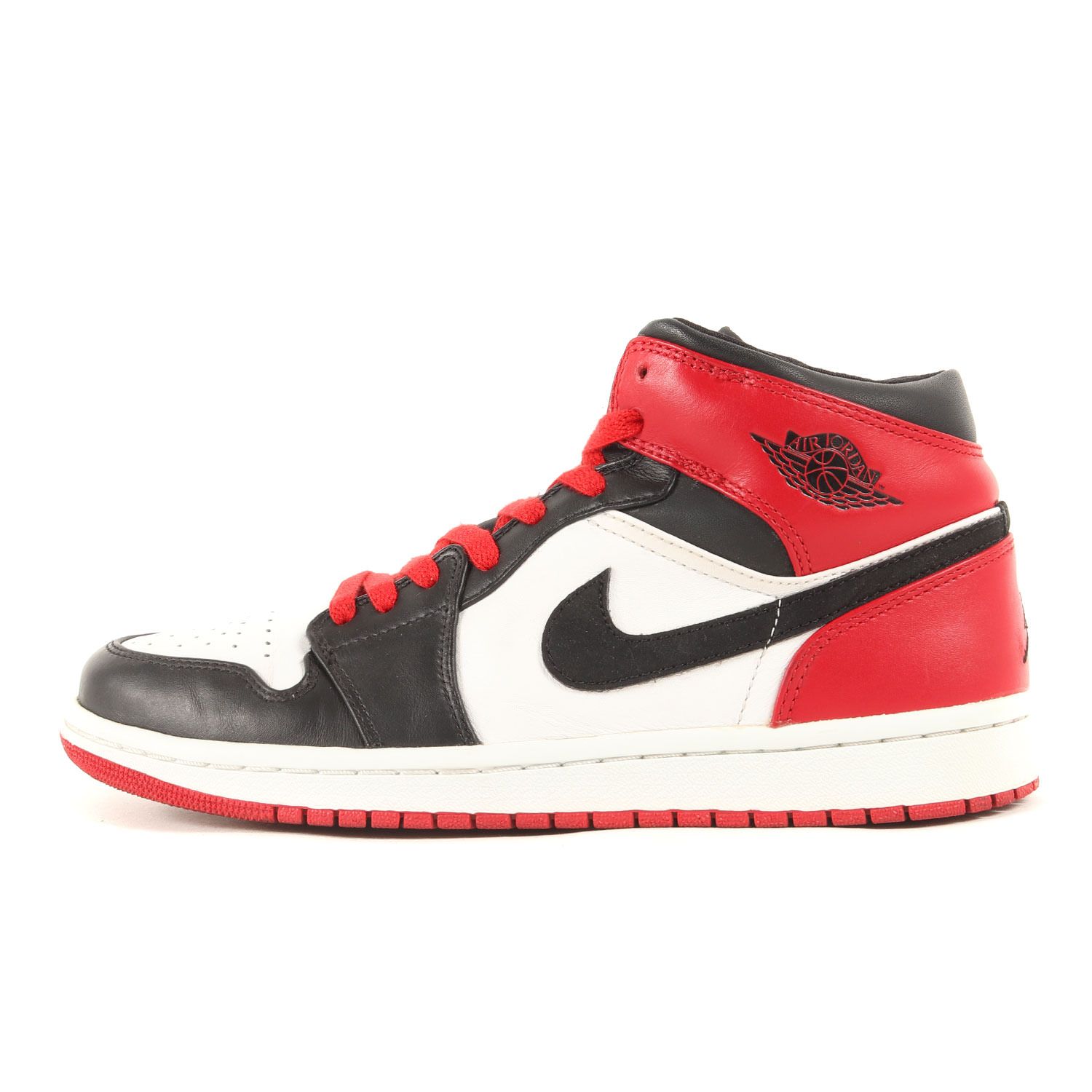 NIKE ナイキ サイズ:26.5cm AIR JORDAN 1 BMP OLD LOVE BLACK TOE (136085-102) エア ジョーダン1 ブラック レッド 黒赤 US8.5 スニーカー バッシュ シューズ 靴【メンズ】