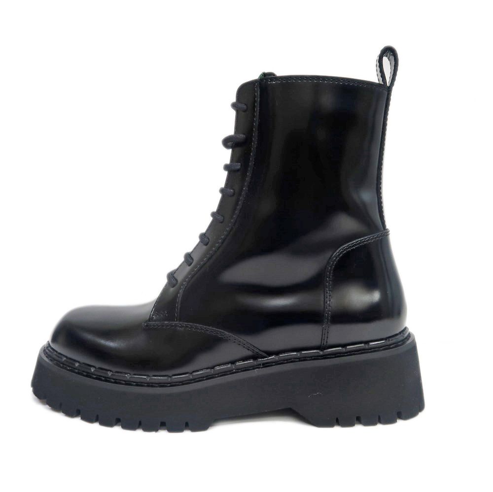 名東 グッチ アンクルブーツ 794394 サイズ38 1 2 黒 レディース シューズ アパレル 女 靴