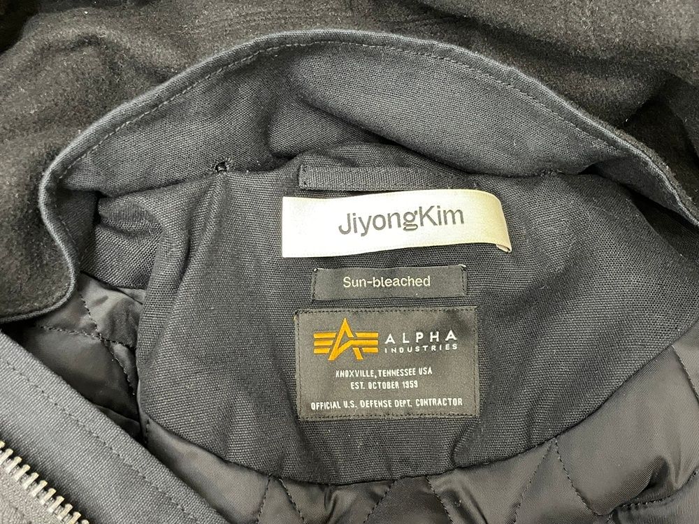 ジヨン キム JiyongKim × ALPHA 24AW Sun-Bleached MODS COAT アルファ