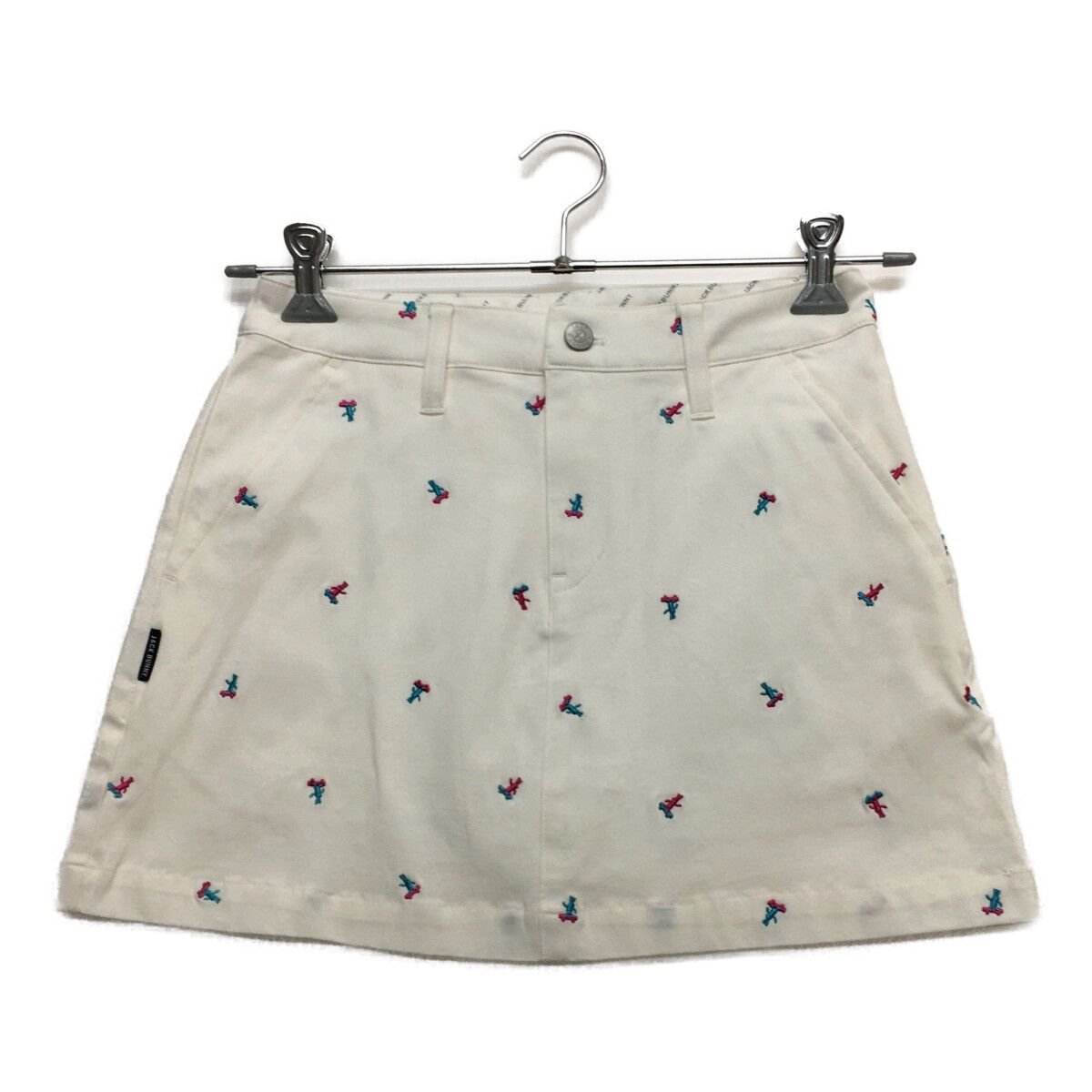 JACK BUNNY!! - coco 中古 ジャックバニー Jack Bunny!! レディース スカート 0(S) 白 ホワイト 一体型インナーパンツ付き 中古 レディース ジャックバニー Jack Bunny!! スカート 1(M) 白