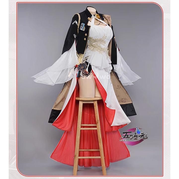 ♥ 精巧 UWOWO 崩壊スターレイル コスプレ 崩スタ 姫子 衣装 ウィッグ 靴 追加可 BJ0908ML ハロウィン