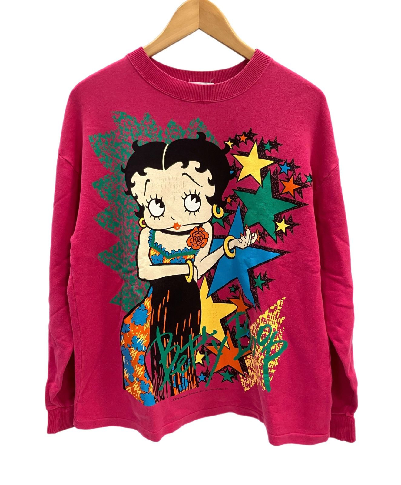 ベティーブープ ヴィンテージ トレーナー　90s レディース 古着 90s USA製 BETTY BOOP ベティ ブープ ペイン