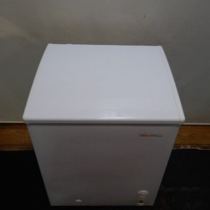 2007年製 サンヨー 冷凍 ストッカー HF-10CG 100L 冷凍庫 アイス フリーザー 38kg W630D580H860mm パナソニック