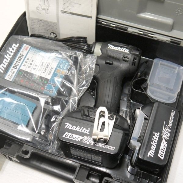 マキタ makita 18V 充電式インパクトドライバ TD173DRGXB ブラック ♥ フルセット 純正品 ≡DT6673