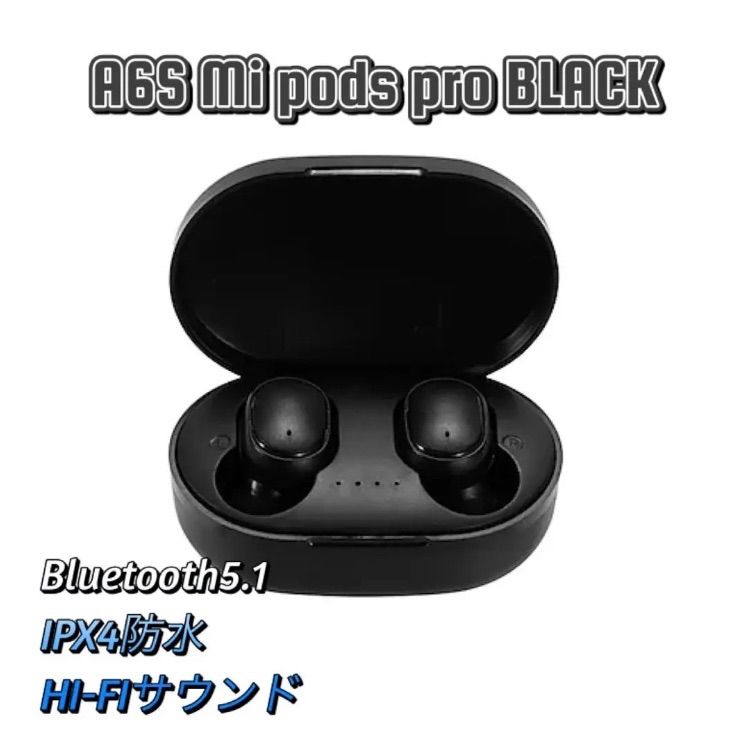 IPX4 防水 A6S pro Bluetooth 5.1 ワイヤレスイヤホン - nonowa shop