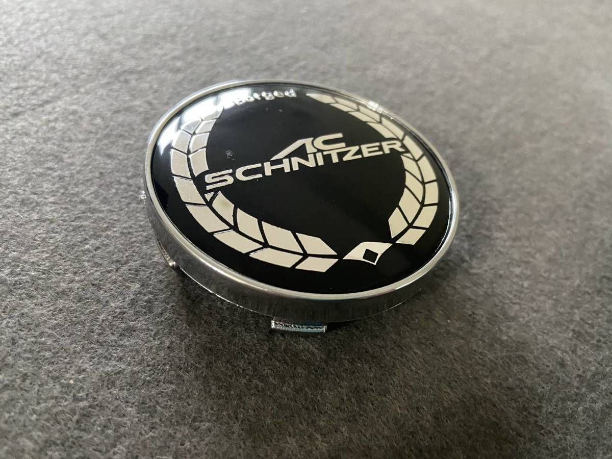 AC SCHNITZER ホイールセンターキャップ ハブキャップ 外径60mm 4個