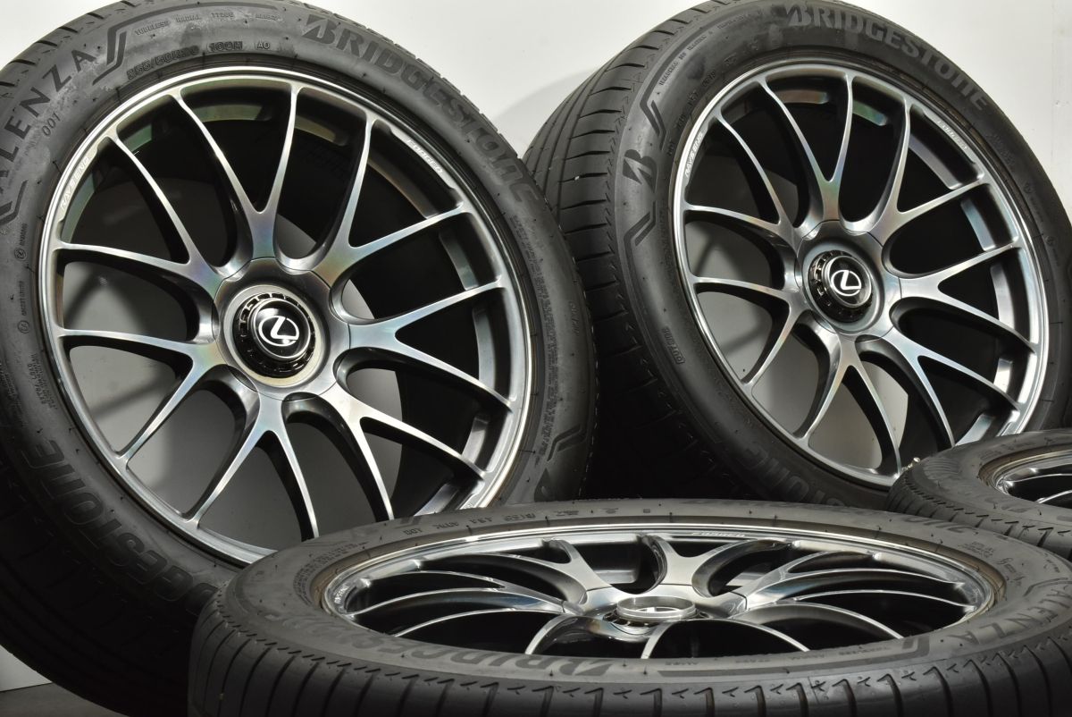 カスタム用に RAYS VOLK RACING G27 20in 9.5J 38 PCD114.3 ブリヂストン アレンザ 001 255 50R20 レクサス RX ムラーノ