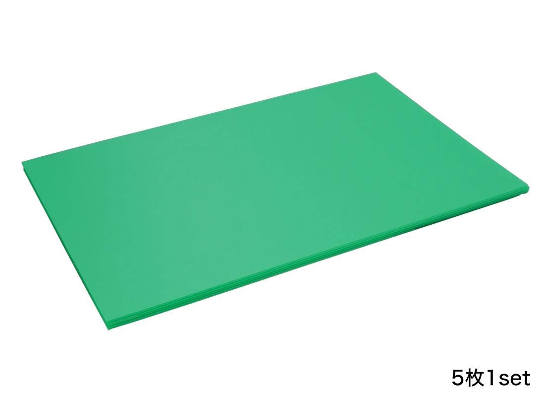 新品 プラダンのヤマコー プラダンシート 600ｘ900 厚4mm 5枚入 (緑)