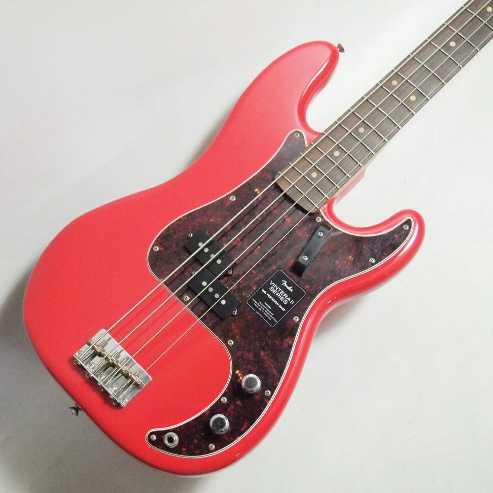Fender Limited Edition Vintera II Road Worn 60s Precision Bass Rosewood Fingerboard Fiesta Red 3.82kg フェンダー