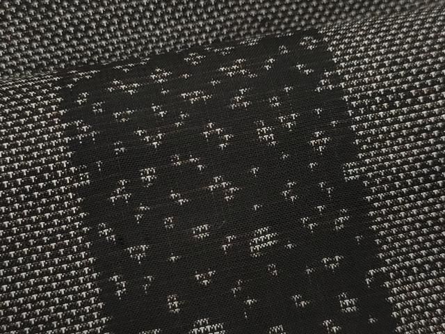 平和屋着物○本場大島紬 9マルキ 泥染め 吉祥間道 森山博満作 証紙付き