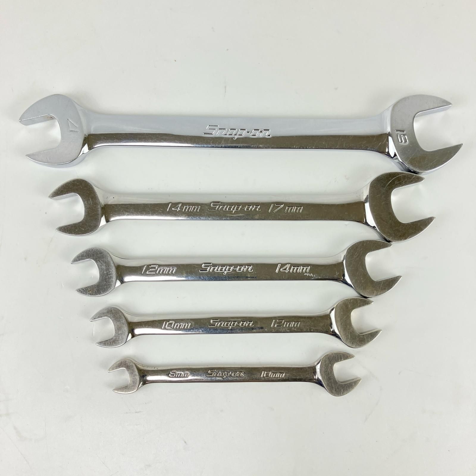 ЗЗSnap-on スナップオン オープンエンドレンチ 5本組 VOM810B