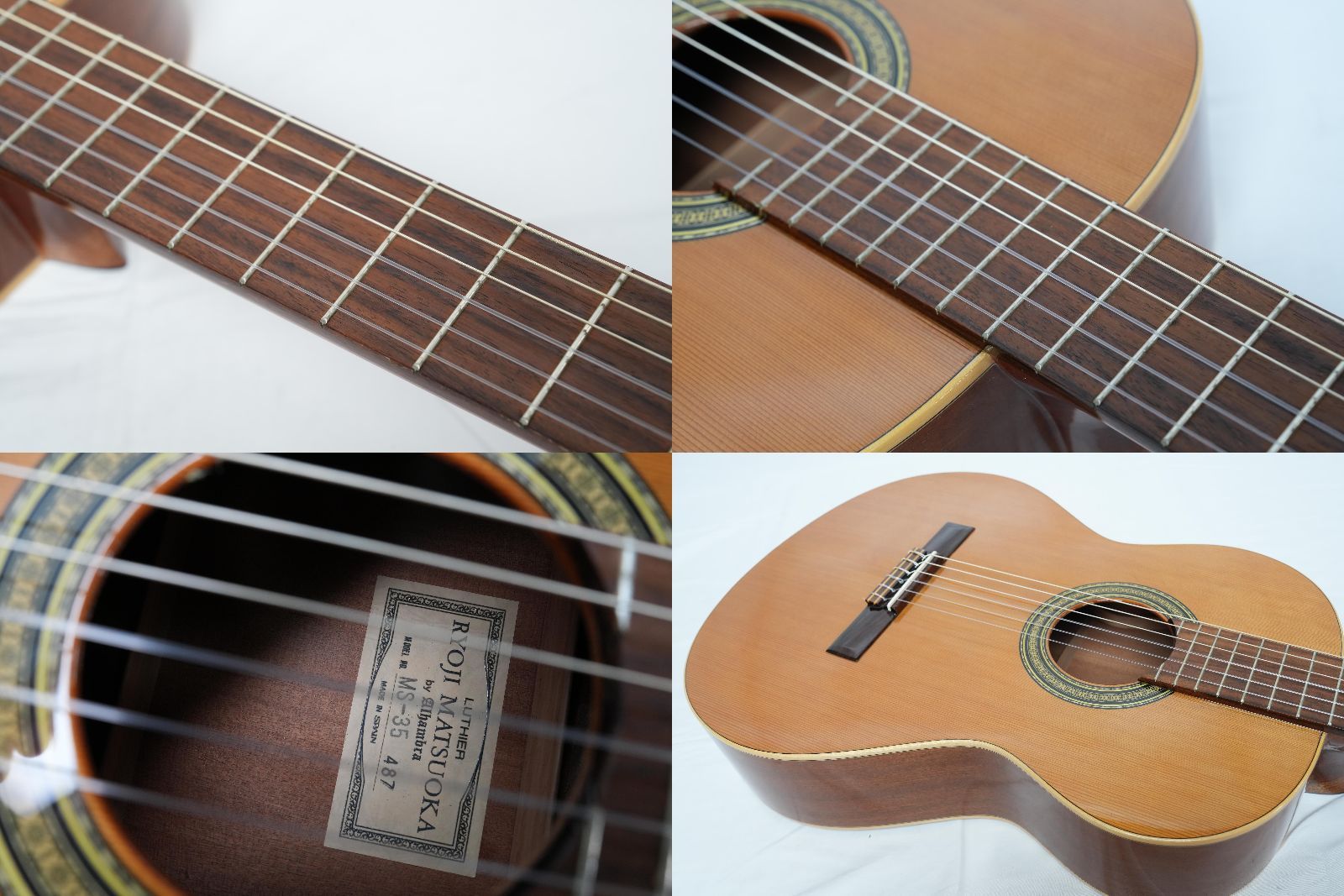 ☆RYOJI MATSUOKA by Alhambra MS-35 MADE IN SPAIN クラシックギター 