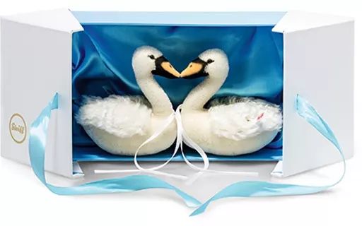 ぬいぐるみ Wedding Swan set-ウェディング スワンセット- ぬいぐるみ 13cm