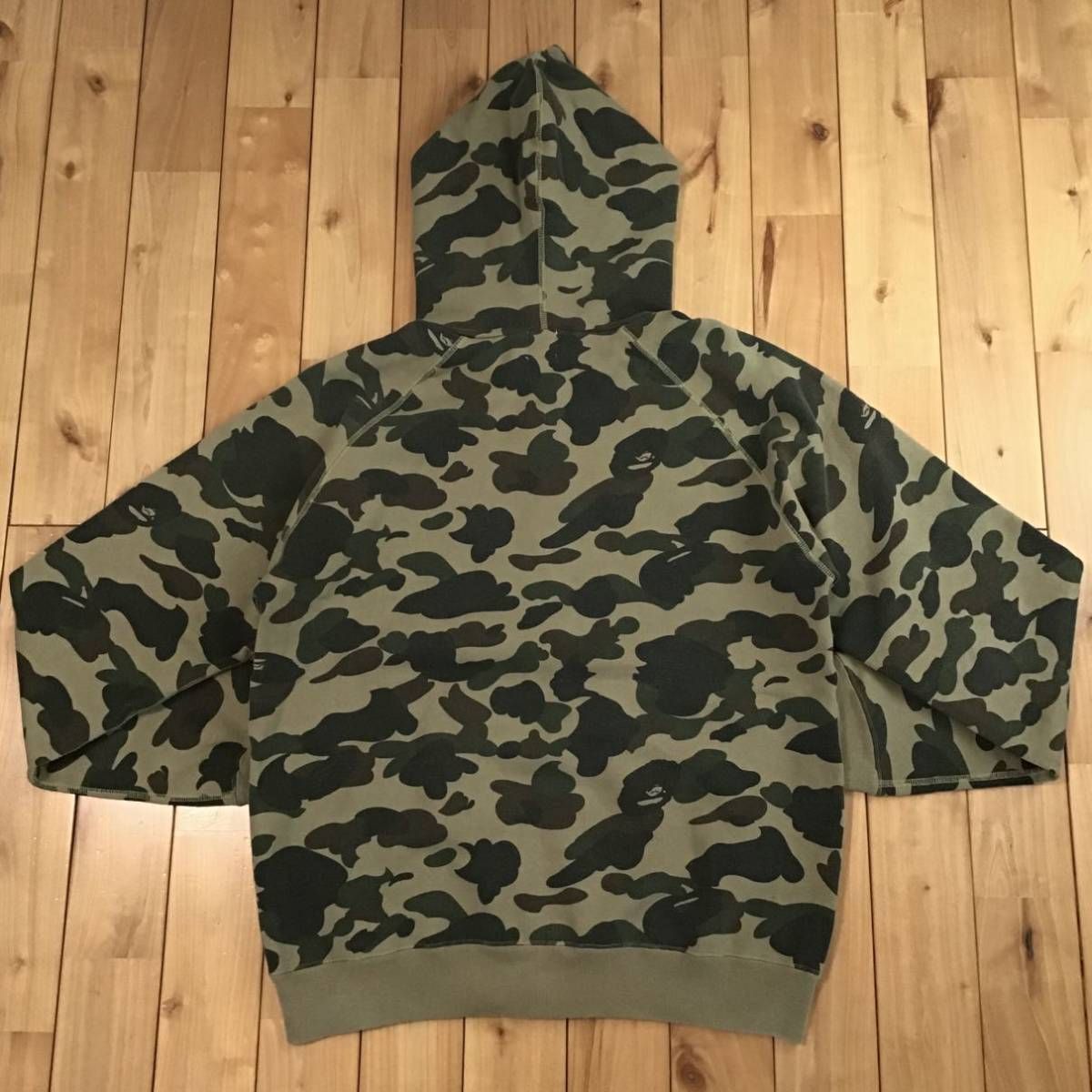 Swarovski BAPE LOGO パーカー Mサイズ 1st camo green a bathing ape 