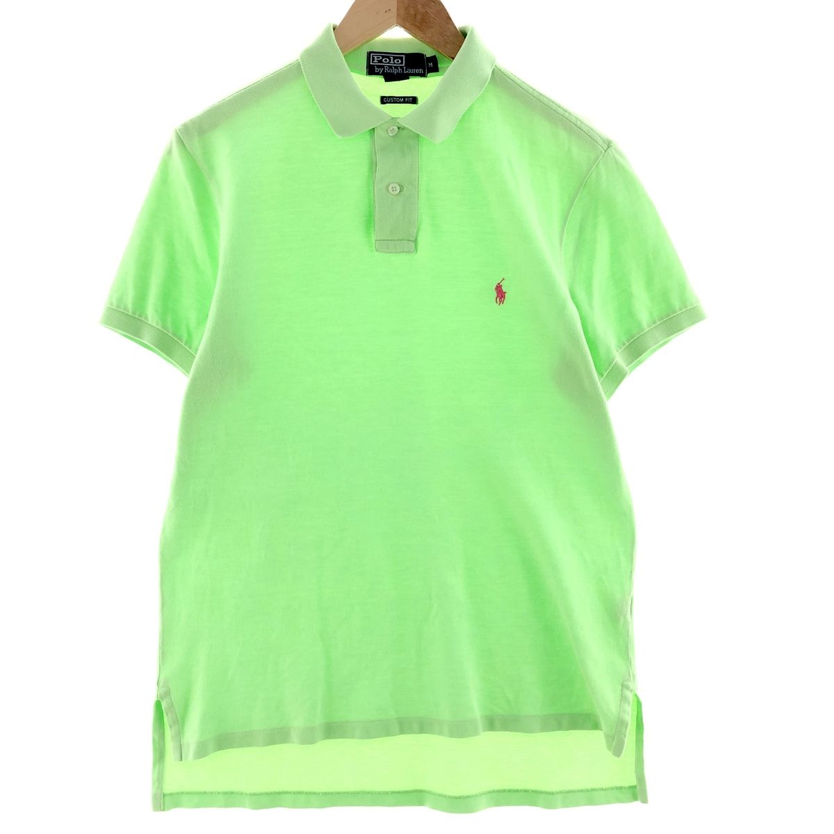 古着 ラルフローレン Ralph Lauren POLO by Ralph Lauren CUSTOM FIT 半袖 ポロシャツ メンズM/eaa382894