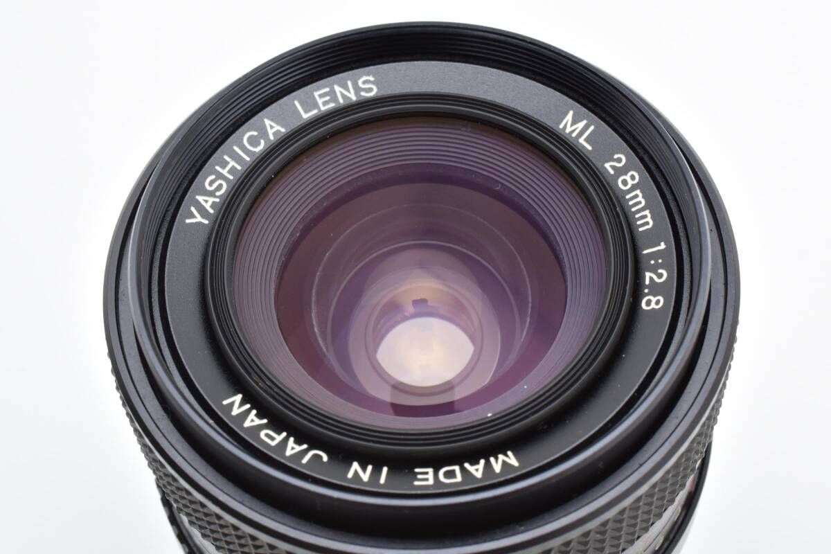 希少品 YASHICA ML 28mm F2.8 単焦点レンズ カメラレンズ 希少品 YASHICA ML 28mm F2.8 単焦点レンズ カメラレンズ