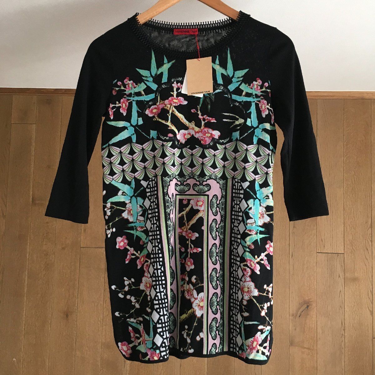 VIVIENNE TAM ヴィヴィアンタム　パワーネットワンピース　チュニック0 Vivienne Tam ヴィヴィアンタム ワンピース チュニック パワー
