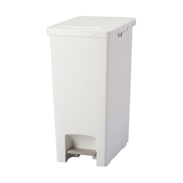まとめ アスベル エバンペダルペール 45L ホワイト A6003 1台 ×3セット