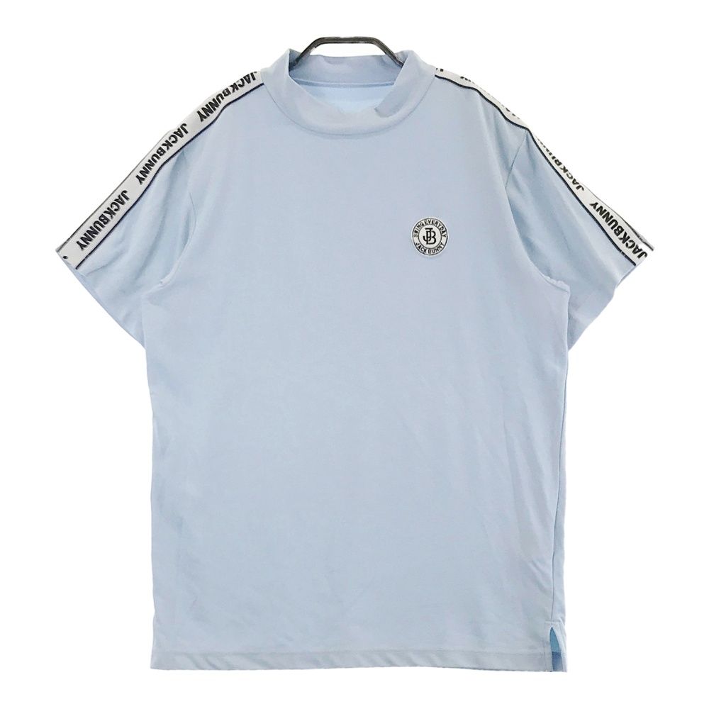 サイズ：5 JACK BUNNY ジャックバニー ハイネック半袖Tシャツ ブルー系 