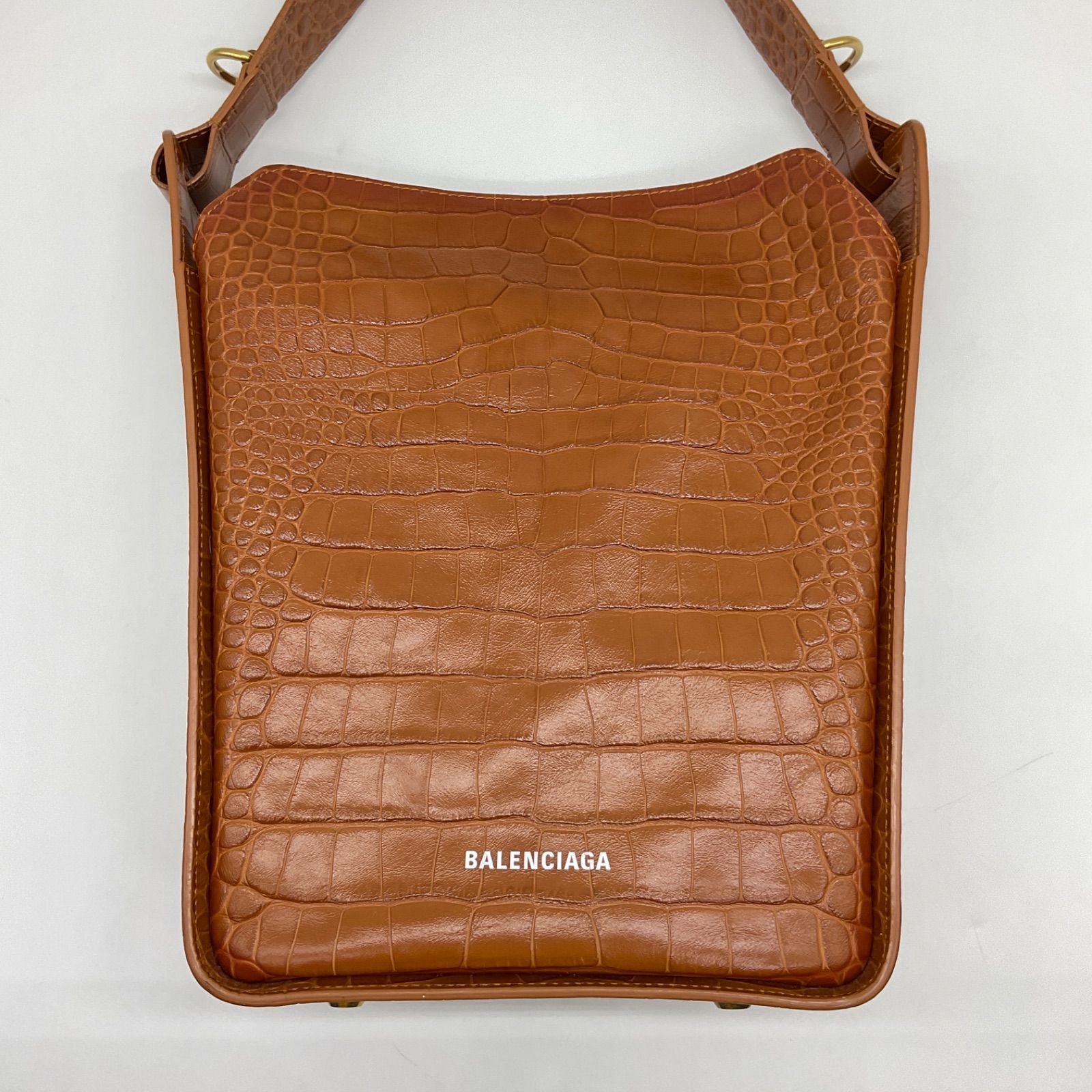 ▽BALENCIAGA バレンシアガ ノースサウス ショルダーバッグ