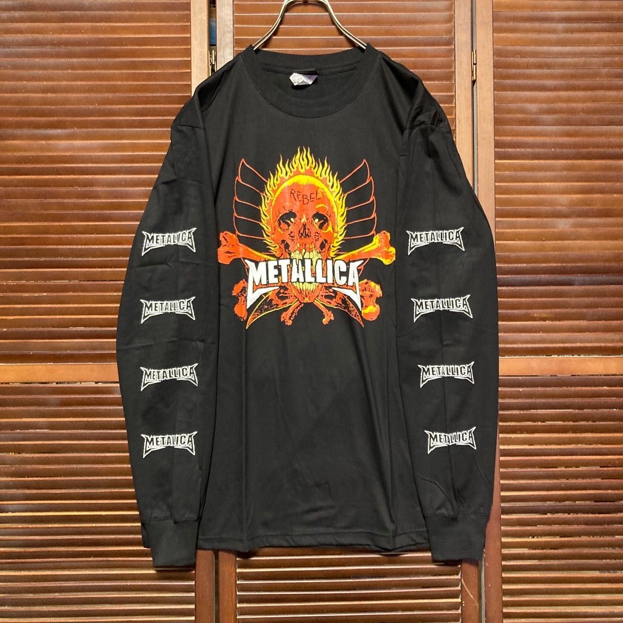⭐︎ メタリカ METALLICA 黒 長袖 Tシャツ tee ロン T ティーシャツ 7 
