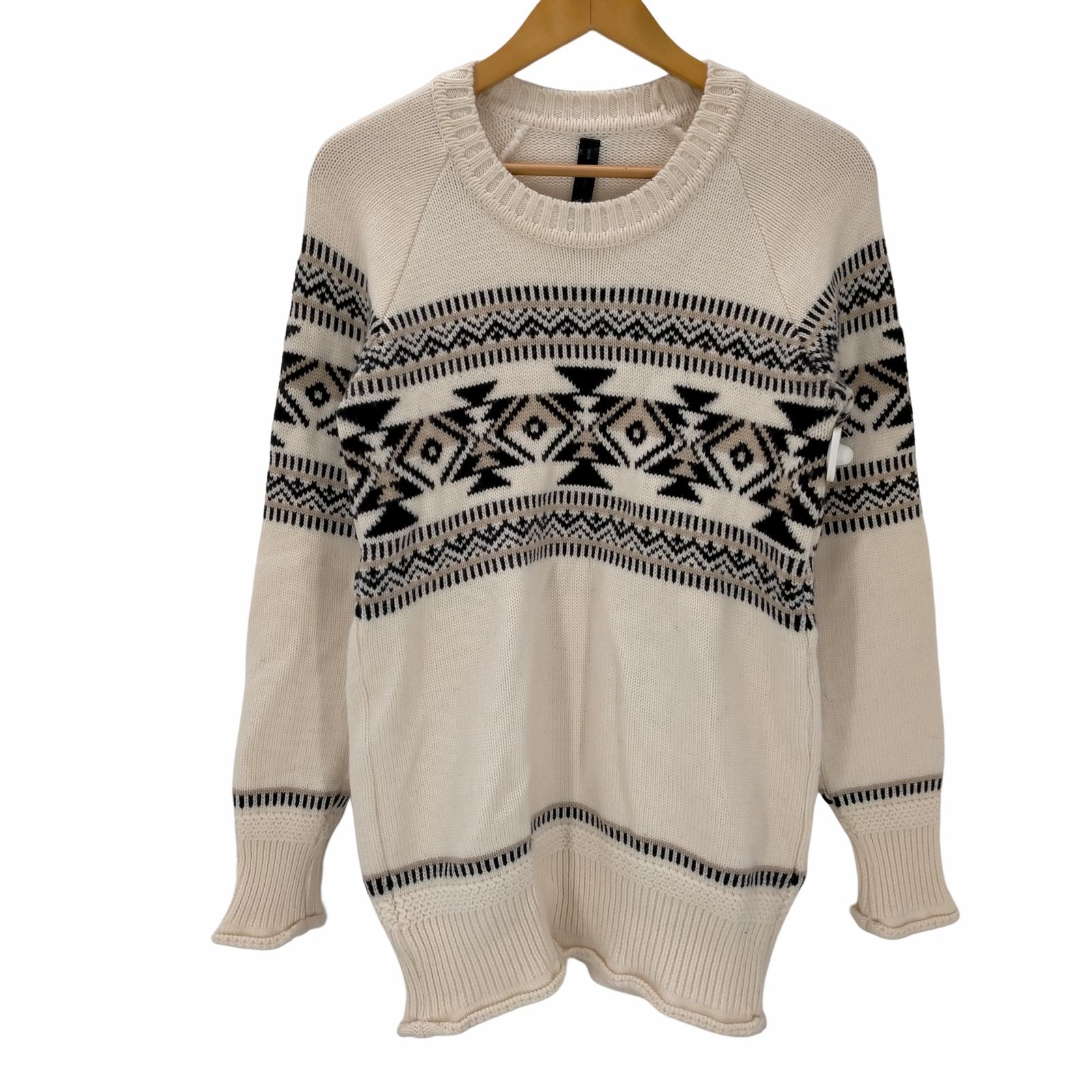 ダブルジェイケイ wjk NATIVE PATTERN JACQUARD ニットセーター ダブルジェイケイ wjk NATIVE PATTERN JACQUARD ニットセーター